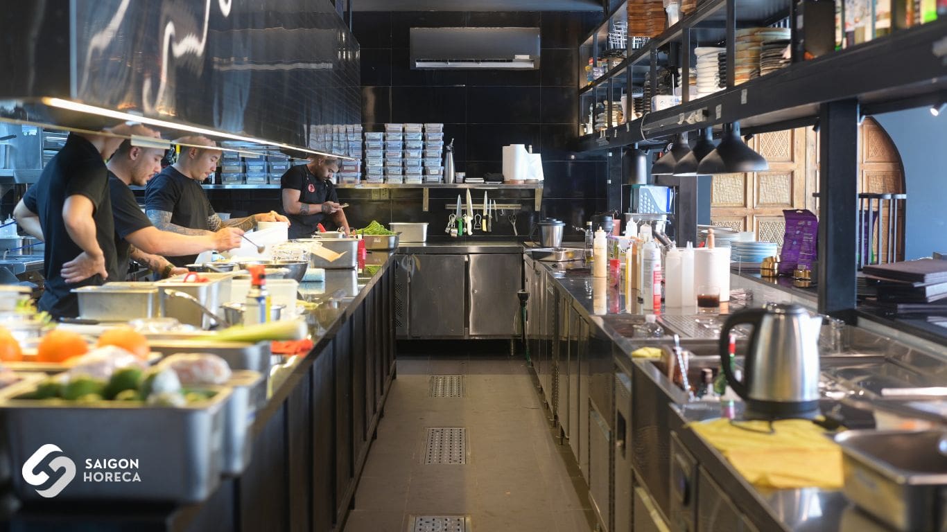 Thiết bị bếp công nghiệp Saigon Horeca